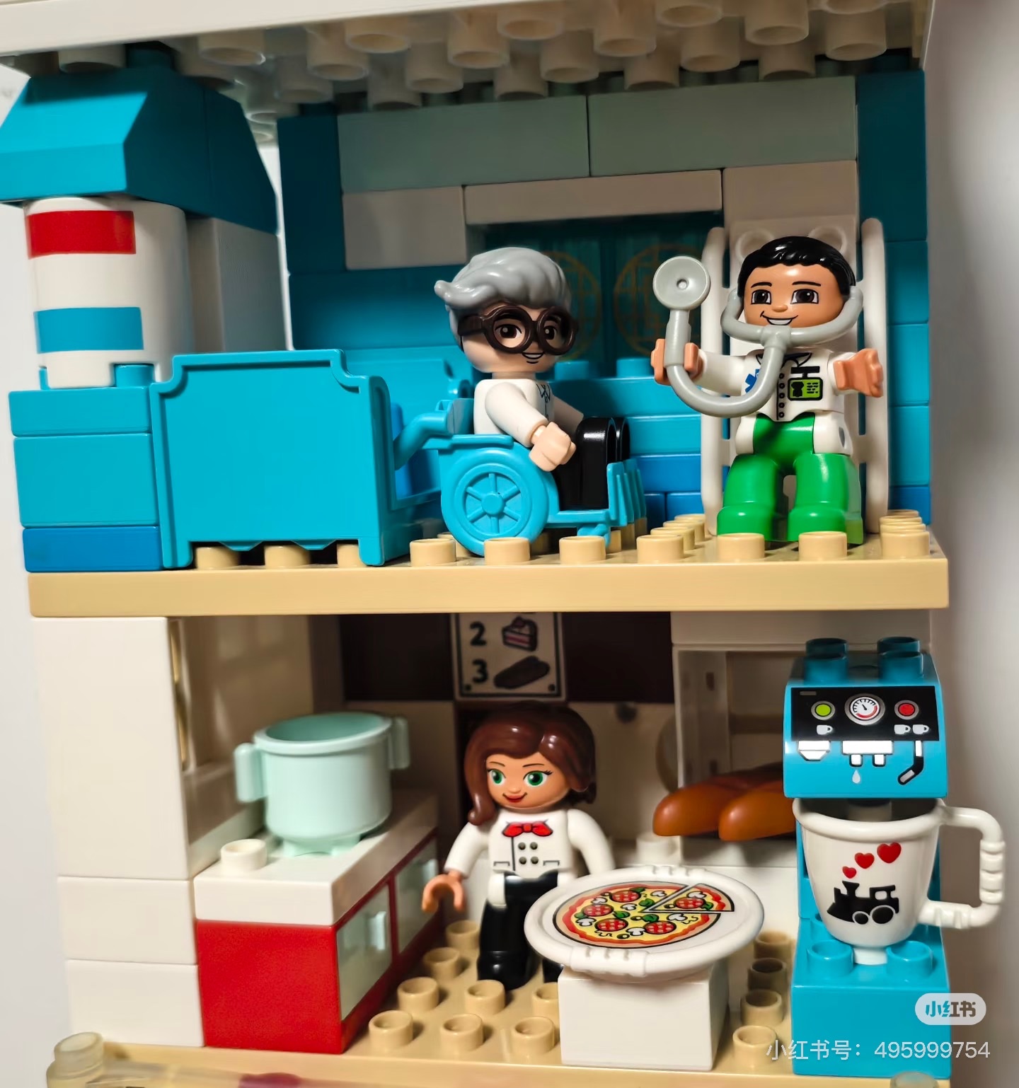 乐高得宝大颗粒——别墅里过新年🧨 一楼餐厅