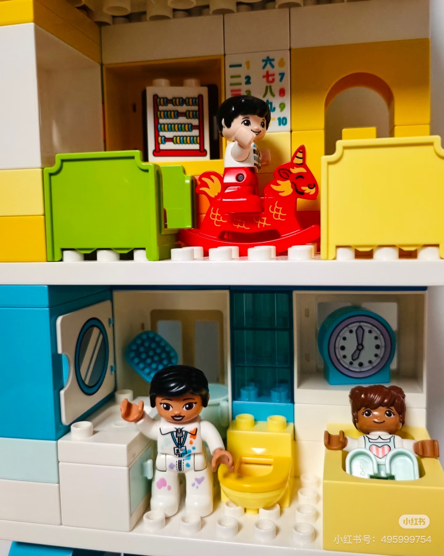 乐高得宝大颗粒——别墅里过新年🧨 二楼卫生间